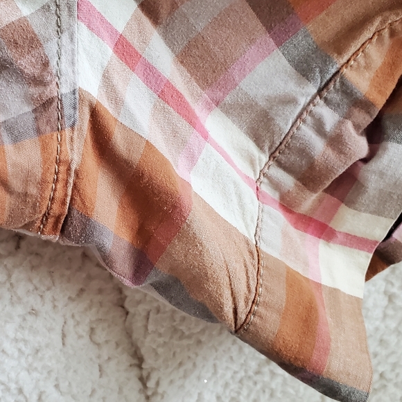 Old Navy Plaid Shorts size 16 - Picture 4 of 9